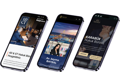 Avukat & Hukuk Büroları <br>Web Tasarım Hizmetleri